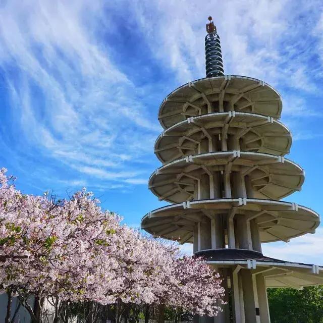 The Peace Pagoda in Japantown
